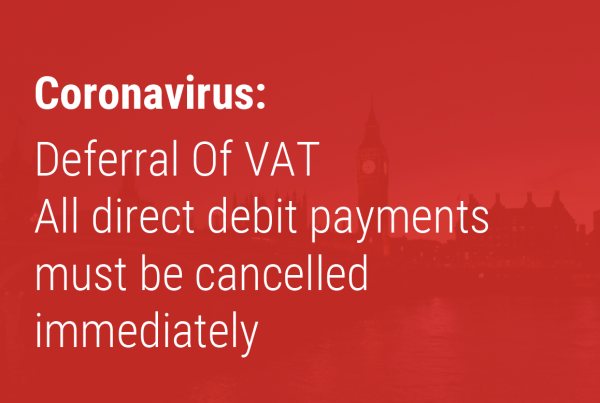 Deferral Of VAT Payments Due To Coronavirus